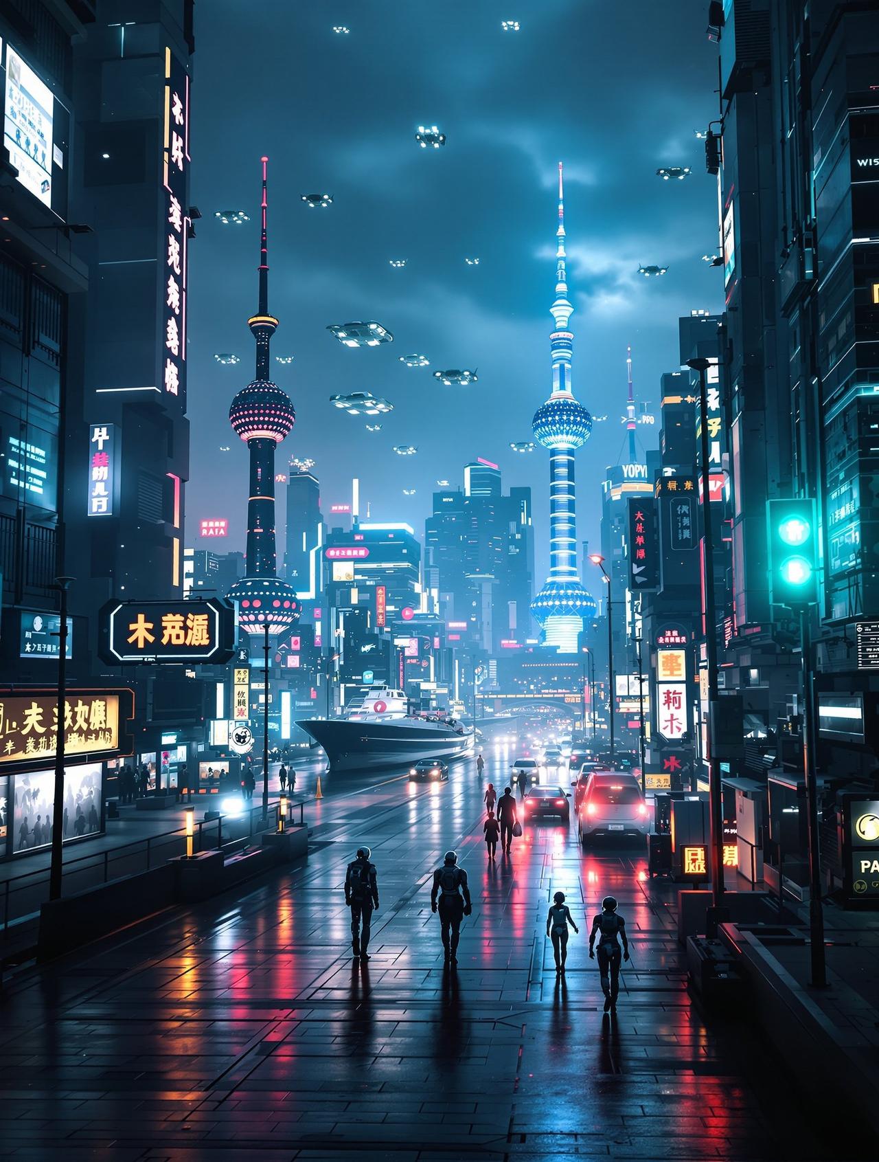 未来都市 - 科幻电影海报 - 喝茶影视高清作品